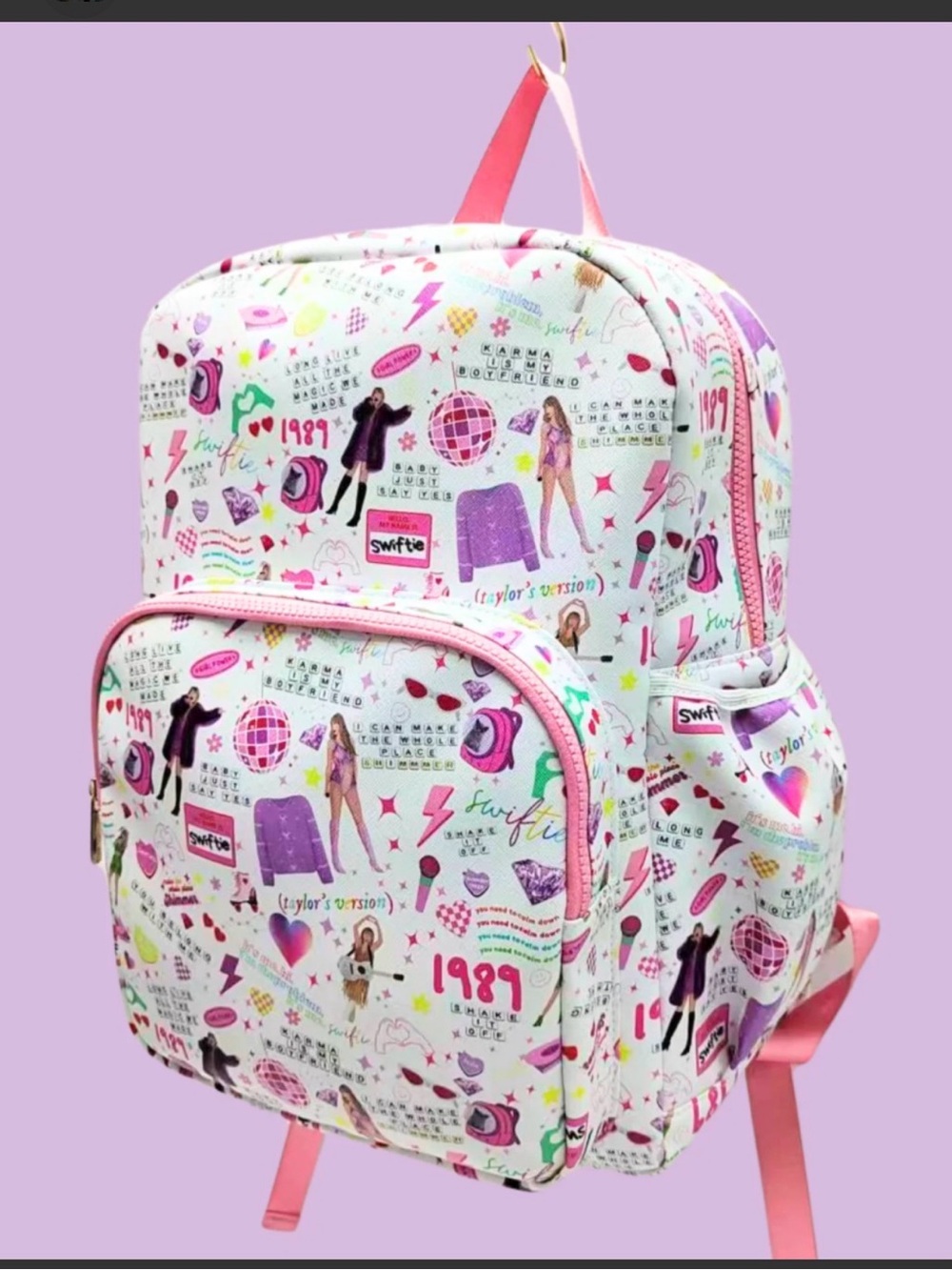 Aspen Lane Swiftie Era Eras Tour Inspired Taylor Swift Bookbag Backpack
